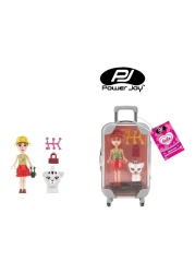 Power Joy Leila Mini Trolley Multicolour 17cm