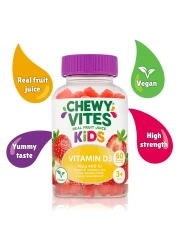 Chewy Vites High Strength Vitamin D3 400IU 60 Gummies