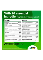 Centrum with Lutein Multivitamin Dietary Supplement 30 Tablets