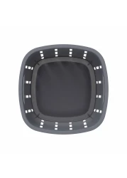 كوزموبلاست سيدارجراين سلة غسيل رمادي 33 لتر