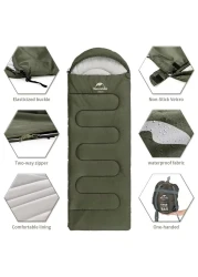 Naturehike Y150 Ultralight Cotton Sleeping Bag - Comfortable Outdoor Camping, Hiking, &amp; Home Leisure Sleeping Bag Portable, Breathable &amp; Lightweight