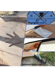 Camping Tent for 3 People &ndash; Instant Pop-Up Tent, Waterproof Family Tent, Large Portable Outdoor Tent for Hiking, Backpacking, and Camping Trips
