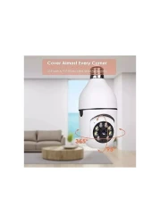 360&deg; Wi-Fi Panorama Camera - Full HD 1080p Wireless Security Surveillance Indoor/Outdoor Motion Detection, Night Vision, Two-Way Audio