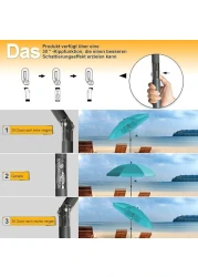 مظلة شاطئ ورق الموز 200 سم - موديل 2018011