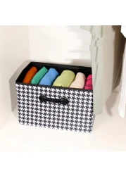 Decorative Storage Box For Clothes Households Etc Made With High Quality Oxford Material.