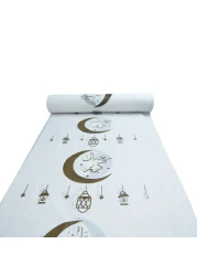 رول سفرة 5 كجم للاستعمال مرة واحدة، رول سفرة جميل للطاولة - قمر بني