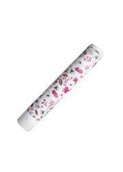 5 KG Disposable Sofra Roll, Beautiful Rose Design Sufra - Pink Rose