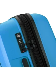 Delsey Belmont Plus 4 Wheel Luggage Trolley Bag 71cm Blue