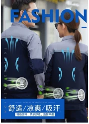 High Visibility Workwear Suits for Men &amp; Women, Reflective Safety Jacket with Zip-Up Design, Durable Outdoor Workwear for Construction, Roadwork, and Industrial Use
