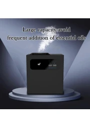 نظام موزع روائح 600 متر مكعب مع قفل ذكي - موزع روائح زيت عطري كهربائي للسينما والمكاتب والفنادق والمساحات الكبيرة - هادئ للغاية وأنيق