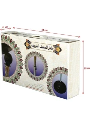 Adjustable Acrylic Quran Stand Holder - Silver