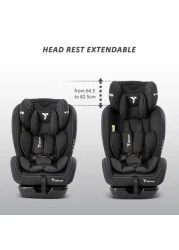 Teknum Evolve 2 Car Seat 0-12yrs - Black