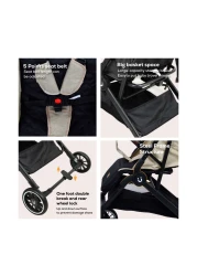 Nurtur Baby Stroller T208-NR3 Beige