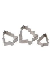 لا كوتشينا طقم قوالب الكوكيز ب 4 تصاميم متنوعة ، 3 قطع