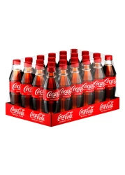 Coca-Cola Original Taste Carbonated Soft Drink Pet 500ml Pack of 24