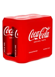 كوكا-كولا أوريجينال تايست علبة مشروب غازي 330 ملل حزمة من 6