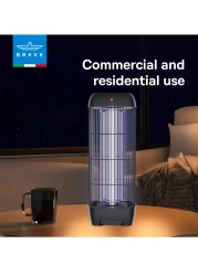 Brave 15W 1800V Electric Mosquito Killer Bug Zapper Indoor & Outdoor UV Lamp Insect Trap Safe & Chemical-Free Quiet & High-Efficiency Wide Coverage Easy to Clean
