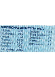 سان بيليغرينو مياه معدنية طبيعية فوارة 750 ملل