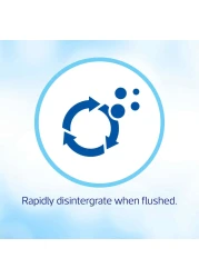 سانيتا غيبسي ماكسي مناديل ورقية باللون الأبيض، طول 1500 متر، لفة واحدة