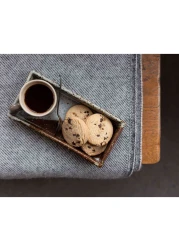 والكرز بسكويت شورت بريد بالزبدة النقية ورقائق الشوكولاتة ، 125 غرام