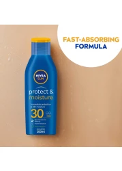 NIVEA SUN Lotion Protect &amp; Moisture SPF 30 200ml