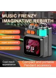 مكبر صوت وبايندر بورودو ساوندتك بوكت إليت، نطاق تردد 100Hz-20kHz، بطارية 1200mAh، قوة 5 وات، بلوتوث 5.4، شاشة تعمل باللمس 2.64"، شريحة Micro SD، صوت HiFi
