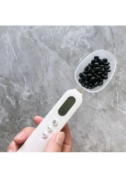 Kitchen Spoon Scale Electronic Food Weighing Tool &ndash; Digital Household Scale for Cooking, Baking, Portion Control, 0.1g Precision, Compact Design