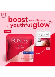 Pond's Age Miracle Ultimate Youth Night Face Cream with Hexyl Retinol 50g