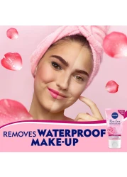 نيفيا غسول الوجه ميسيلار روز كير مع الورد العضوي لجميع أنواع البشرة، 150 ملل