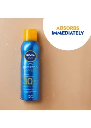 NIVEA SUN Spray Protect &amp; Refresh Water Resistant SPF 30 Spray 200ml