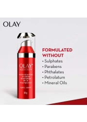 Olay Face Moisturizer Regenerist Micro Sculpting Day Cream SPF30 Red 50g