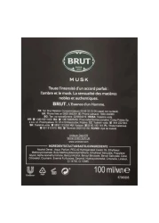 Brut Musk Eau De Toilette Brown 100ml