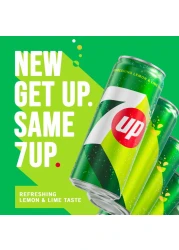 7UP Carbonated Soft Drink Cans 330ml