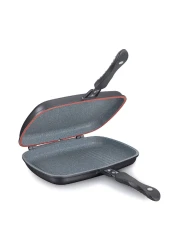 وينسورWR6021 مقلاة ألومنيوم مزدوجة غير لاصقة 32 سم - أسود