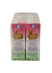 Lacnor Strawberry Flavoured Milk 125ml Pack of 6