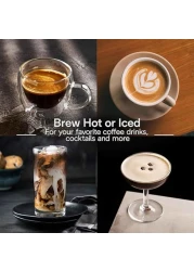 DeLonghi Dedica Arte Espresso Espresso Coffee Maker Machine EC885.M Metal 1.1L