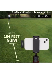 Saramonic Blink100 B4 Wireless Lavalier Microphones For iPhone iPad 2.4Ghz Plug &amp; Play Lapel Clip-On Mic With Noise