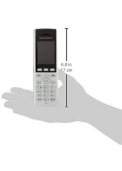 Grandstream WP820 Portable Wi-Fi Phone Voip Phone And Device, Silver