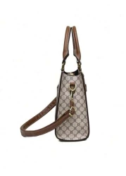 3pcs Set Fashion Floral Print Large Capacity Tote Bag