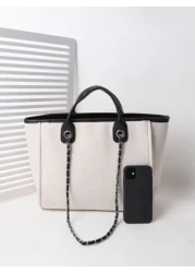 Minimalist Large Capacity Tote Bag Tote Bag Large Best Fall Inspo Ideas