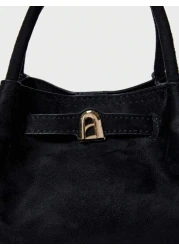 European American Winter Niche Design Suede Bucket Bag Women Street Fashion Shoulder Bag For Shopping Commuting Party Gift