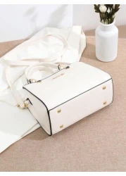 Fashionable Handbag With Pom Pom Decoration Multi Layer Crossbody Bag Suitable For Dating White Collar Workers Best Mothers Day Gift Ideas Mother Day Gifts Mom Gifts Mommy s Essentials Mommy Bag For G