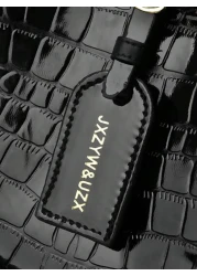 Bucket Bag With High End Embossed Design Large Capacity Women Handbag With Three Layer Pockets Simple Crossbody Bag Stylish Versatile Mini Bag Business Casual Women Bag Perfect For Office Business And