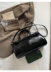 حقيبة رسول موضة جديدة، حقيبة يد شهيرة وجذابة من جلد البولي يوريثان ذات طراز رجعي، مناسبة للتنقل واليومي، حقيب