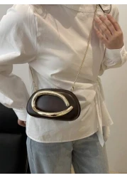 Pearlescent White PU Leather Clutch Ideal For Valentine s Day Comfortable And Fashionable Fashion Handbag Personalized Gift Option Accessory 2025 Chic Style For All Occasions Luxury Feel At Affordable