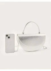 Elegant Ladies Handbag Minimalist Design Clutch Bag With Chain Lightweight Luxury Party Evening Bag Perfect Birthday Gift For Girlfriend Party Bag Perfect For Party Wedding Prom Dinner Banquet Matchin