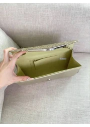 Fashion Sequin Women s Clutch Bag Stylish Prom Evening Bag Envelope Bag Luxurious And Elegant Bridal Bag Suitable For Parties Proms Dinners Graduation Ceremonies Matching With Sequin Evening Dresses W