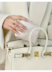 حقيبة تجميل صغيرة مخصصة، حقيبة تخزين أحمر الشفاه بسحاب،حقيبة أدوات التجميل للسفر،محفظة عملات معدنية،صندوق ت