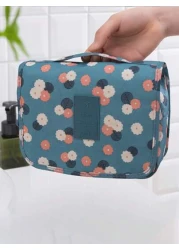 1pc Hanging Toiletry Bag Portable Handbag Zipper Bag Cosmetic Bag Makeup Organizer Bag Waterproof Toiletry Bag Multi Functional Skincare And Cosmetic Storage Bag Travel Organizer Makeup Bag Bathroom T
