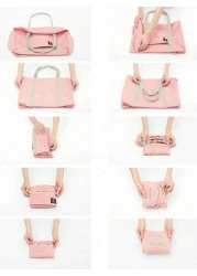 1pc Portable Foldable Travel Bag Reusable Cosmetic Storage Pouch Unisex Toiletry Organizer Large Capacity For Luggage Bathroom Travel Gift Holiday Wardrobe Vanity Summer Travel Vacation Home Bathroom